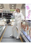 Костюм-двойка Марго белый