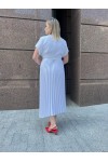 Платье Грейс белое короткий рукав