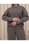 Костюм-двойка Мелани мокко