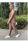 Костюм брючный Денди беж