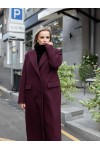 Пальто демисезонное Даяна марсала