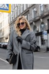 Пальто демисезонное Сейди серый