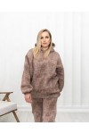 Костюм на флисе Лаки бежевый