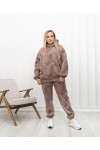Костюм на флисе Лаки бежевый