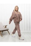 Костюм на флисе Лаки бежевый