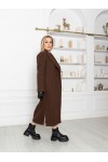 Пальто демисезонное Бостон шоколад