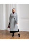 Пальто демисезонное Бостон серый