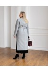 Пальто демисезонное Бостон серый